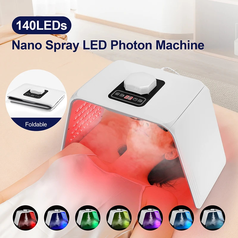 Spa & Wellness Paradies Braunschweig - 7 สี LED โฟตอนบิวตี้มาส์กบำรุงผิวนาโนสเปรย์บำรุงผิวหน้าและผิวกายสปาแคร์