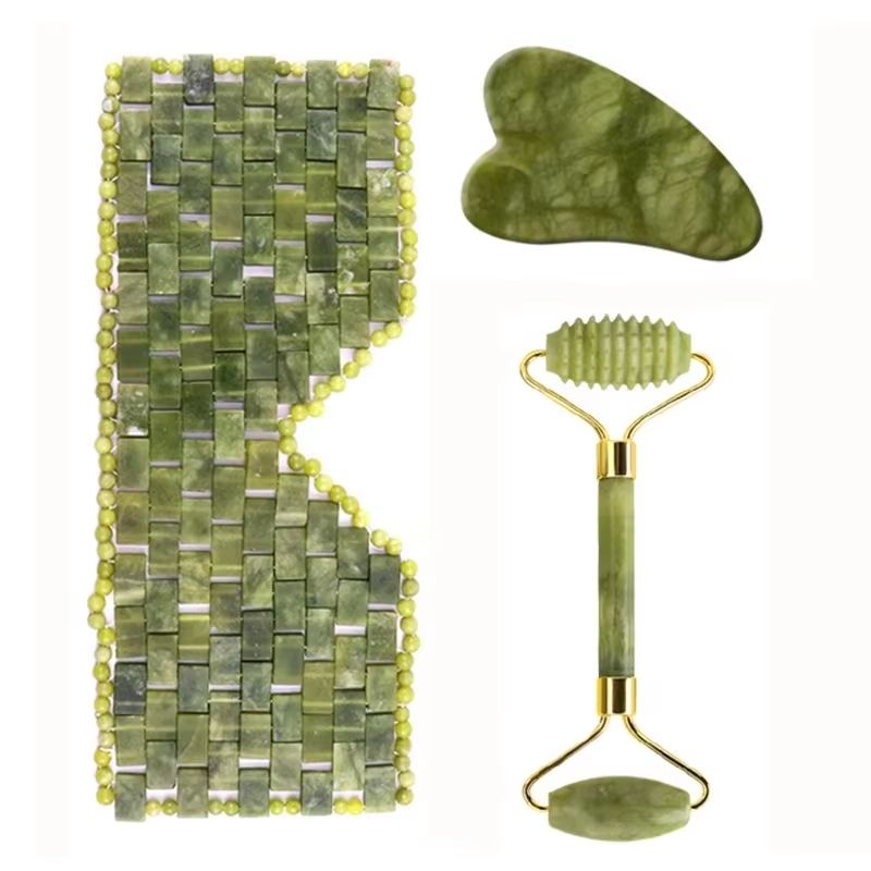 ชุดนวดหน้าด้วยหยก  แผ่นนวดหน้า - Jade Roller Stone บทวิจารณ์และราคา