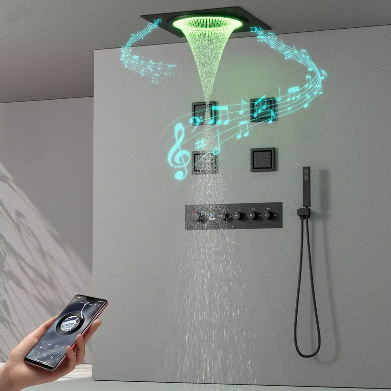 ชุดฝักบัว LED อัจฉริยะ พร้อมระ - Spa & Wellness Paradies Braunschweig บทวิจารณ์และราคา