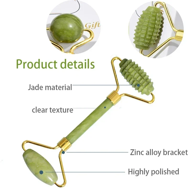 ลูกกลิ้งหยกธรรมชาติ Face Gua S - Jade Roller Stone บทวิจารณ์และราคา