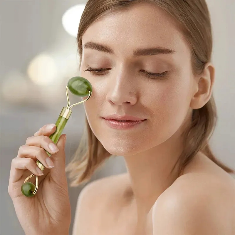 ลูกกลิ้งหยกธรรมชาติ Gua Sha ชุ - Jade Roller Stone บทวิจารณ์และราคา