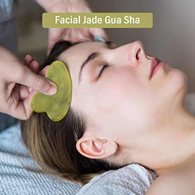 ลูกกลิ้งหยกธรรมชาติ Gua Sha ชุ - Jade Roller Stone บทวิจารณ์และราคา