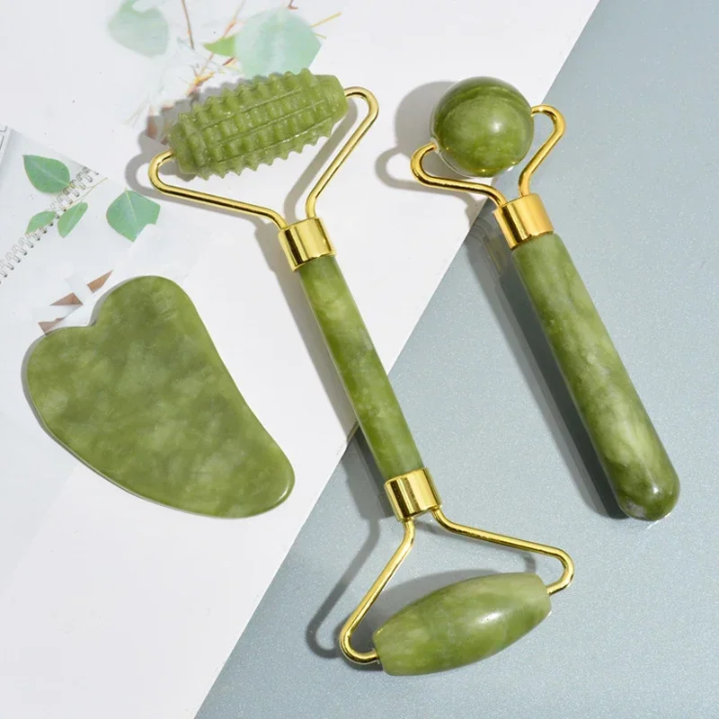 ลูกกลิ้งหยกธรรมชาติ กัวซา หินธ - Jade Roller Stone บทวิจารณ์และราคา